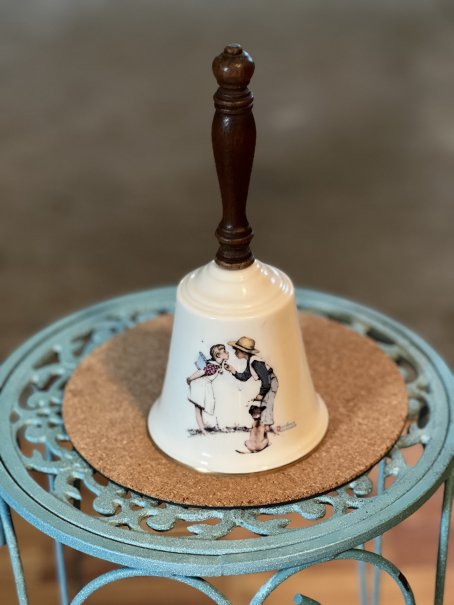 Gorham Bell – Norman Rockwell Beguiling Buttercup - circa 1979