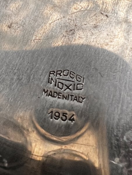 Stainless Steel Coffee Serving Pot with lid – Made by Broggi – 1954