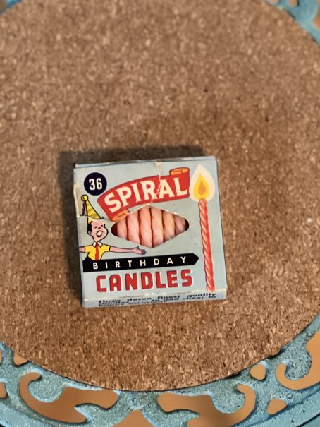 Diamond Candle Co. spiral birthday candles