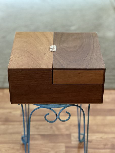 Levenger Wood Unfolding Writing Box