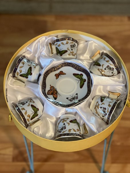 CC&T for Coffee & Tea – Butterfly Tea Set