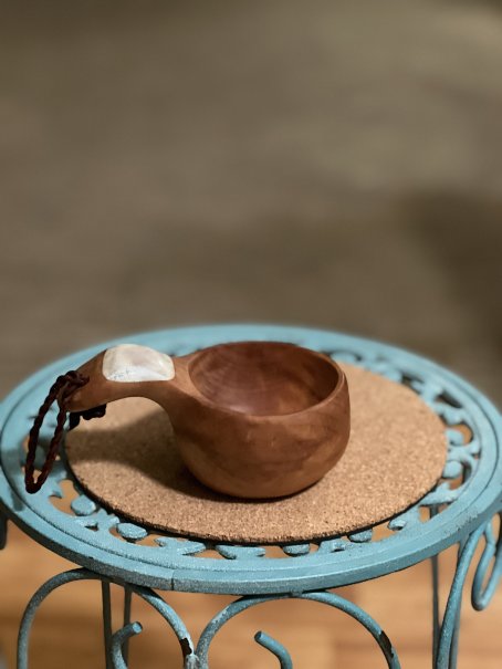 Kuksa Cup with Antler inlay