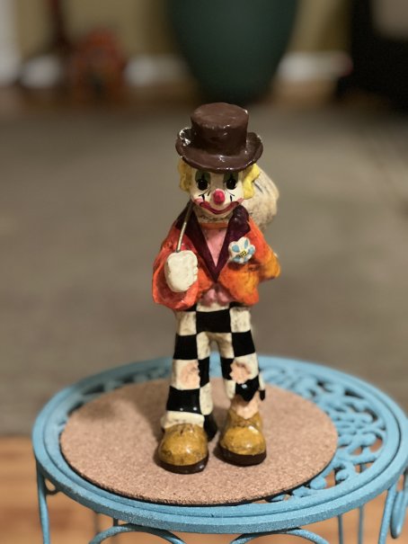 Paper Mache Hobo Figurine by Alvarez Meifiso